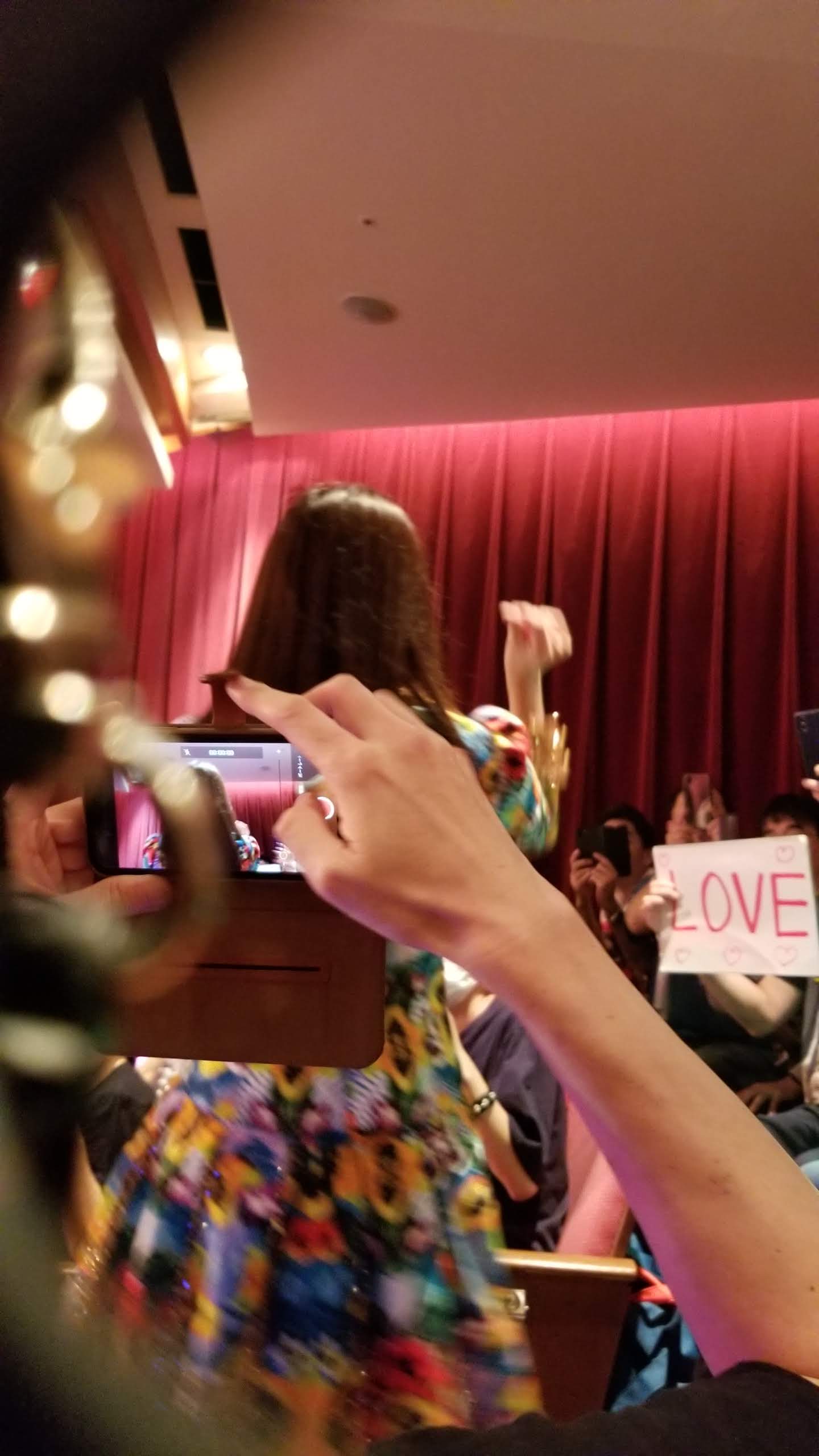 AKB live event stage view