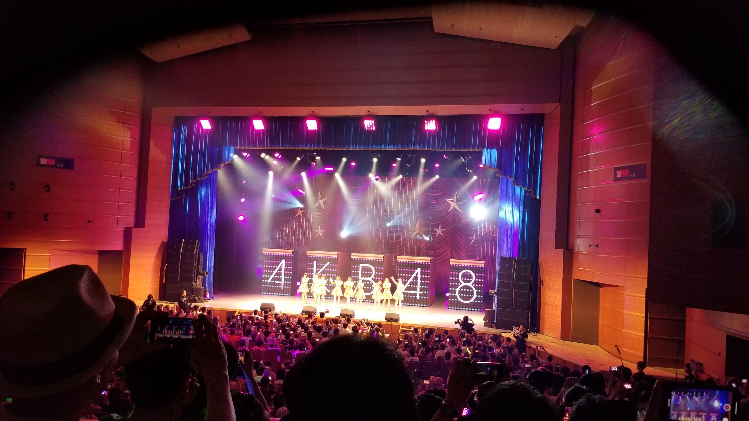 AKB live event stage atmosphere
