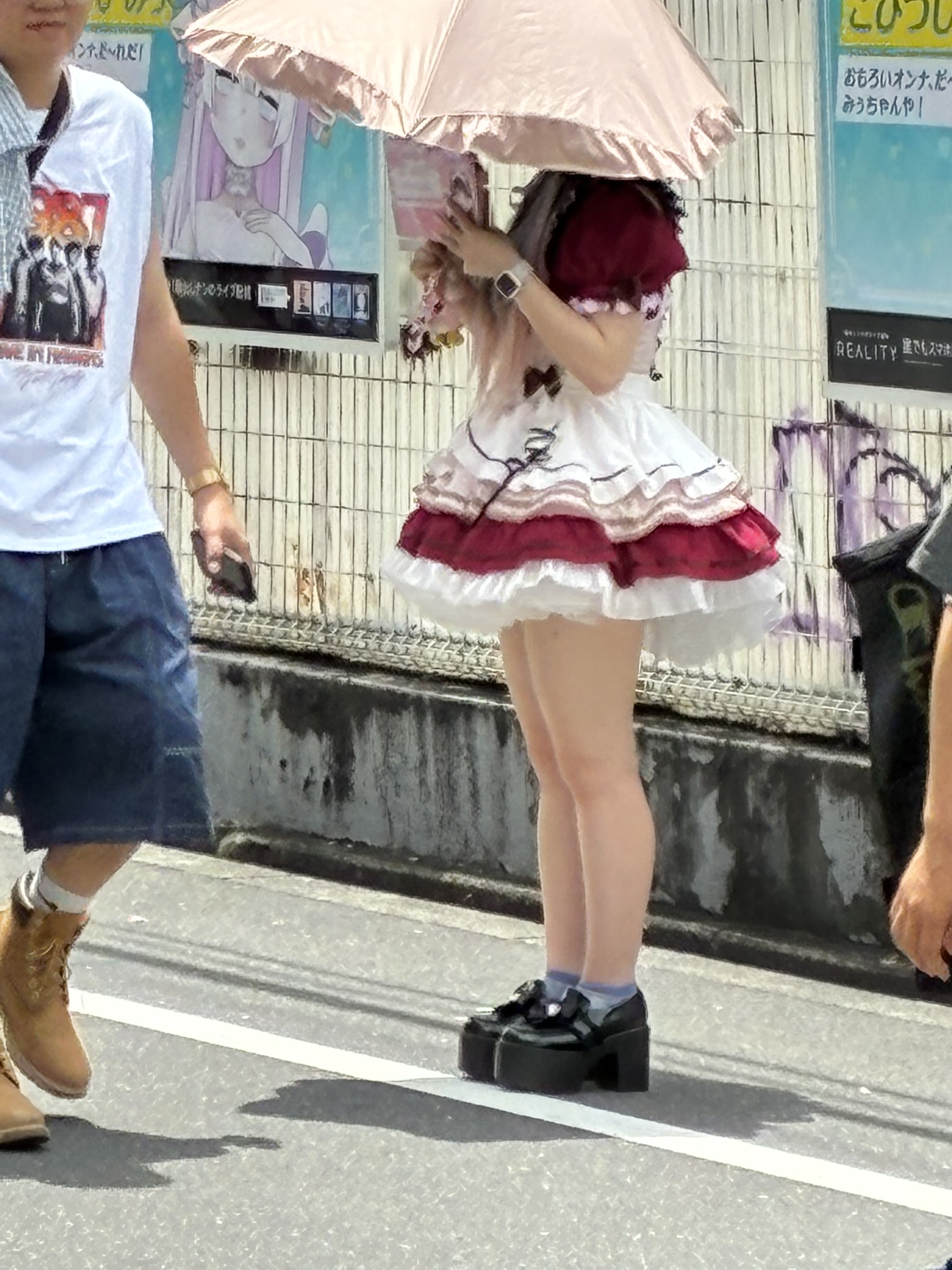 Maid cafe and concept cafe storefront in Osaka Nipponbashi